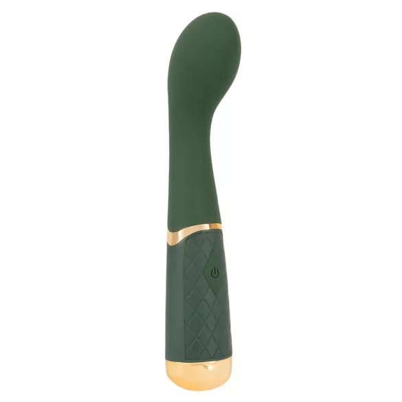 Emerald Love - G točka vibrator na punjenje - vodootporan - zeleni