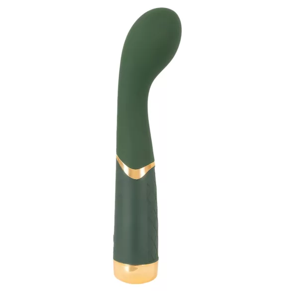 Emerald Love - G točka vibrator na punjenje - vodootporan - zeleni