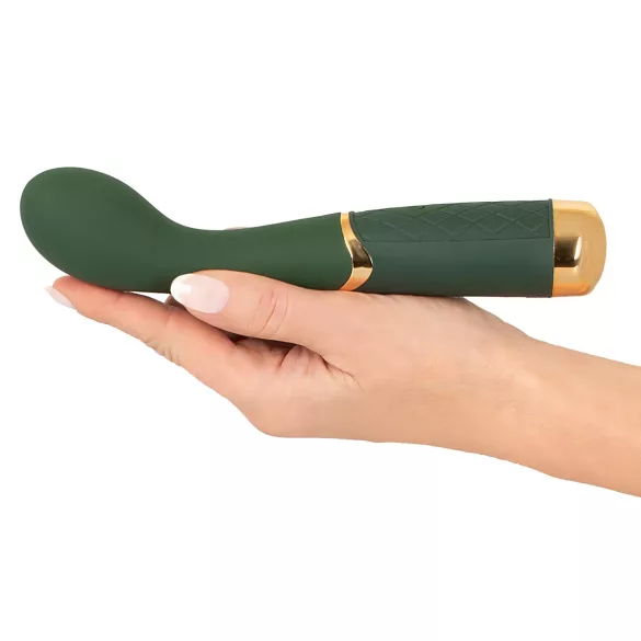 Emerald Love - G točka vibrator na punjenje - vodootporan - zeleni