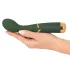 Emerald Love - G točka vibrator na punjenje - vodootporan - zeleni