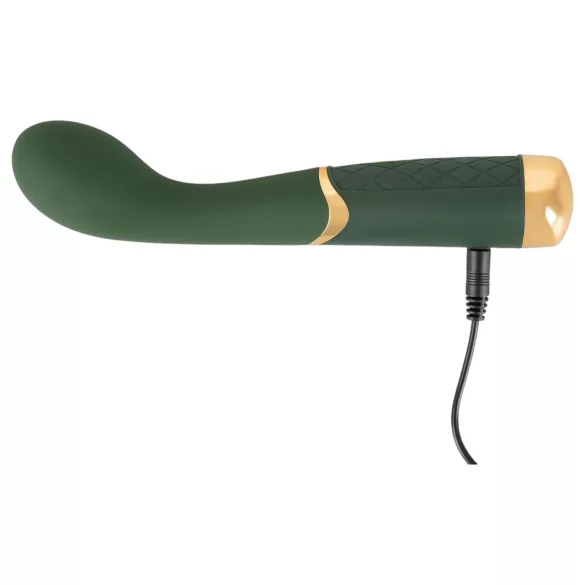 Emerald Love - G točka vibrator na punjenje - vodootporan - zeleni