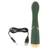 Emerald Love - G točka vibrator na punjenje - vodootporan - zeleni