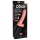 King Cock Plus 6,5 - realistični vibrator s testisima - prirodna boja