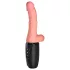 King Cock Plus 6,5 - realistični vibrator s testisima - prirodna boja