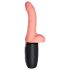 King Cock Plus 6,5 - vibrator s testisima - prirodno