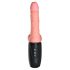 King Cock Plus 6,5 - vibrator s testisima - prirodno