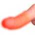 King Cock Plus 6,5 - vibrator s testisima - prirodno