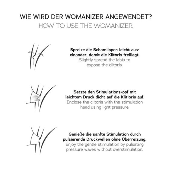 Womanizer Golden Moments 2 - set stimulatora klitorisa i vibratora za par (crni)