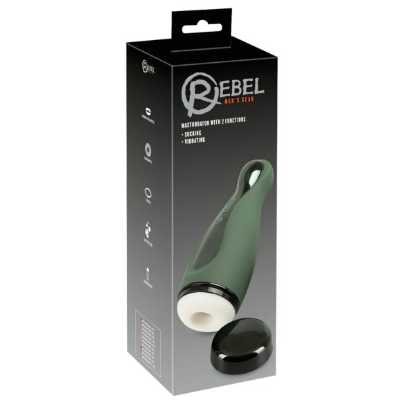 Rebel 2 Funkcija - punjivi, sisalno-vibrirajući masturbator