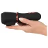 Rebel - vibrátor za glavić penisa s 2 motora - punjivi - crni
