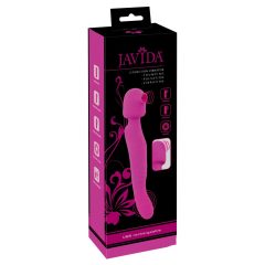   Javida Wand - punjivi vibrator za masažu s 3 funkcije (ljubičasta)