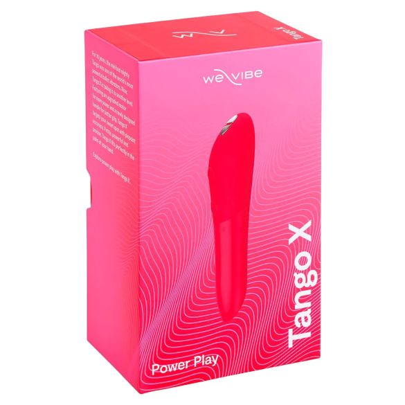 We-Vibe Tango X - vibrator u obliku štapića - punjivi, vodootporan, koraljni