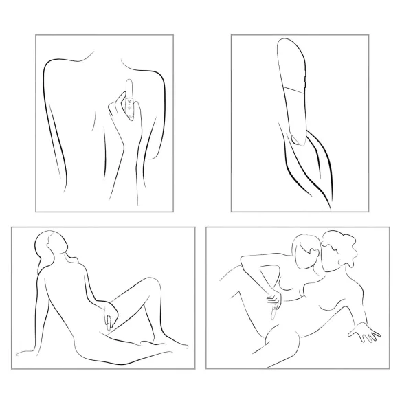 We-Vibe Tango X - vodootporni mini vibrator - plava