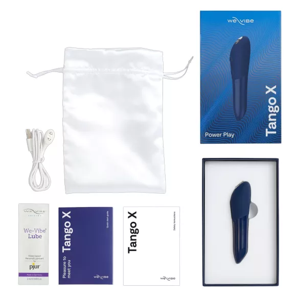 We-Vibe Tango X - vodootporni mini vibrator - plava