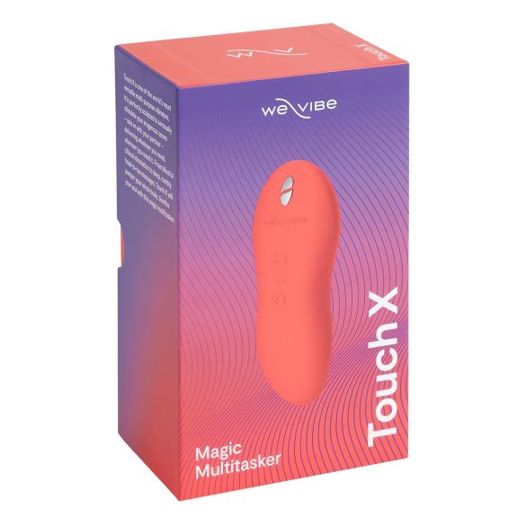 We-Vibe Touch X - akumulatorski, vodootporni klitoralni vibrator (koraljno)