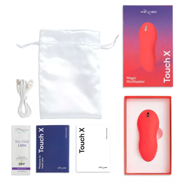 We-Vibe Touch X - vibrator za klitoris na punjenje - vodootporan - koraljni