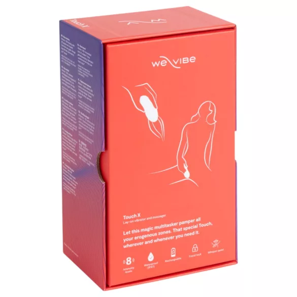We-Vibe Touch X - vibrator za klitoris na punjenje - vodootporan - koraljni