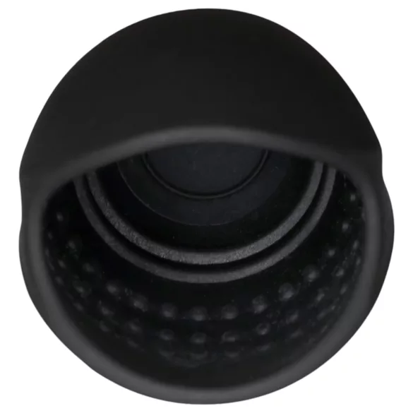 Rebel - vibrator za glavić s dilatorom - crni