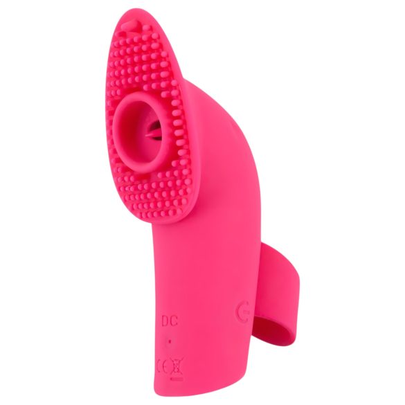 SMILE Licking - Zračni Pulsni Jezičasti Vibrator za Prst (Ružičasti)