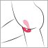 SMILE Gaćice - bežični 2u1 vibrator na baterije (ružičasti)