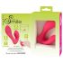 SMILE Gaćice - bežični 2u1 vibrator na baterije (ružičasti)