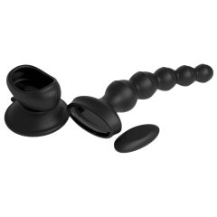   3Some wall banger Beads - bežični, radio vibrator za prostatu (crni)