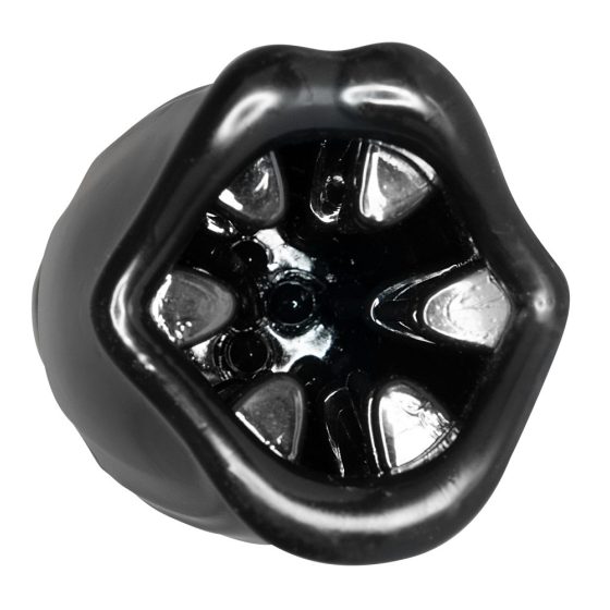 STROKER Rotating - rotirajući oralni masturbator na baterije (crni)