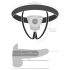 You2Toys Strap-on - šuplji, podesivi vibrator (prirodni)