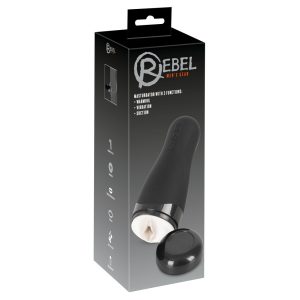 Rebel 3 Funkcije - punjivi masturbator za grijanu umjetnu macu
