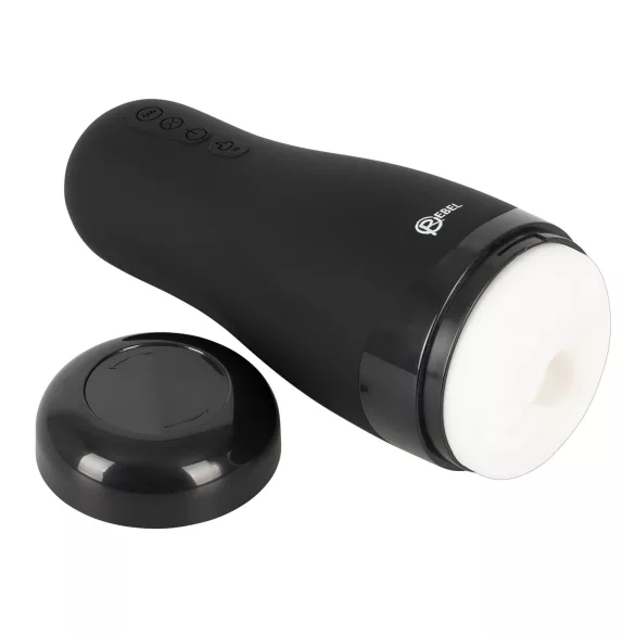 Rebel - masturbator za muškarce - 3 funkcije, grijanje - punjivi