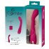 SMILE G-točka - punjivi, rebrasti G-točka vibrator (ljubičasti)