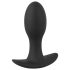 ANOS - punjivi, vodootporni crni vibrator za prostatu