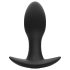 ANOS - punjivi, vodootporni crni vibrator za prostatu