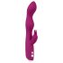 SMILE - fleksibilni vibrator s rukom za klitoris i G-točku (ljubičasti)
