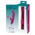 SMILE - fleksibilni vibrator s rukom za klitoris i G-točku (ljubičasti)