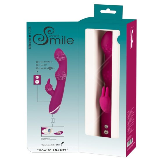 SMILE - fleksibilni vibrator za A i G točku klitorisa (ljubičasti)
