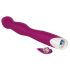 SMILE - fleksibilni vibrator s rukom za klitoris i G-točku (ljubičasti)