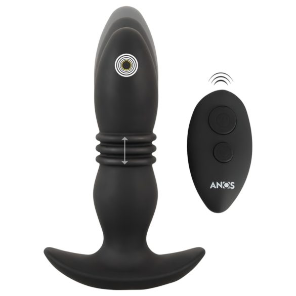 ANOS - crni radio-kontrolirani analni vibrator