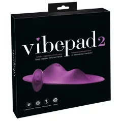   VibePad 2 - vibrator u obliku jastuka s funkcijom lizanja - ljubičasta