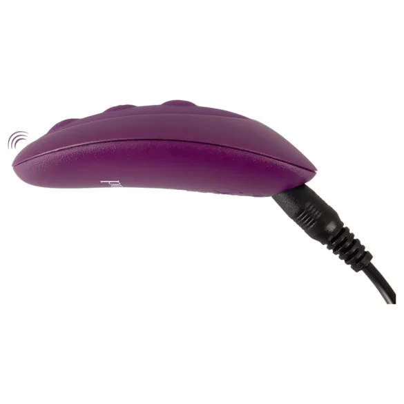 VibePad 2 - vibrator u obliku jastuka s funkcijom lizanja - ljubičasta