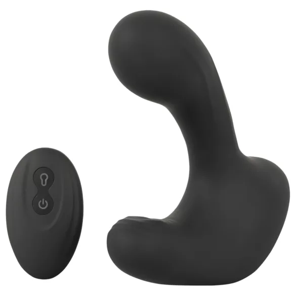 Rebel RC - analni vibrator na daljinsko upravljanje s pumpom - crni - punjivi
