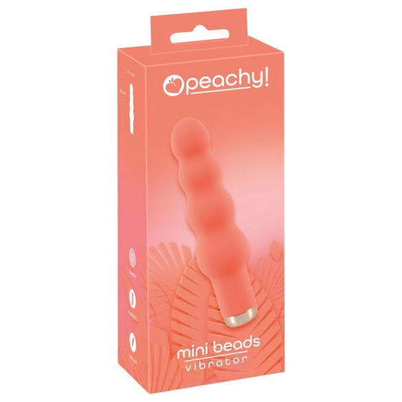 You2Toys Peachy! mini kuglice - vibrator s perlicama (breskva)