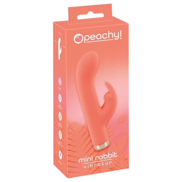 You2Toys Peachy! Mini Rabbit - Punjivi zečji vibrator (breskva)