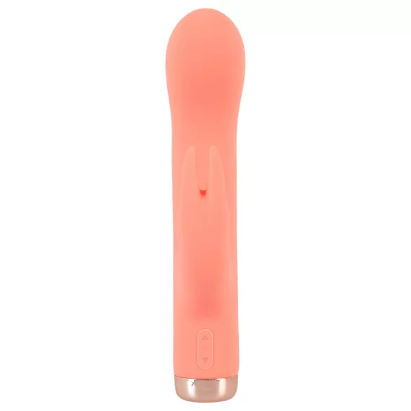 You2Toys - mini rabbit vibrator - punjivi, zec, silikon, breskva