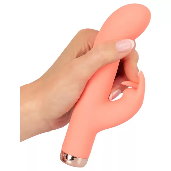 You2Toys - mini rabbit vibrator - punjivi, zec, silikon, breskva