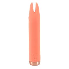   You2Toys breskvasto! mini zeko - vibrator za klitoris na baterije (breskva)