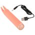 You2Toys Peachy! mini zeko - zečji vibrator za klitoris (breskva)