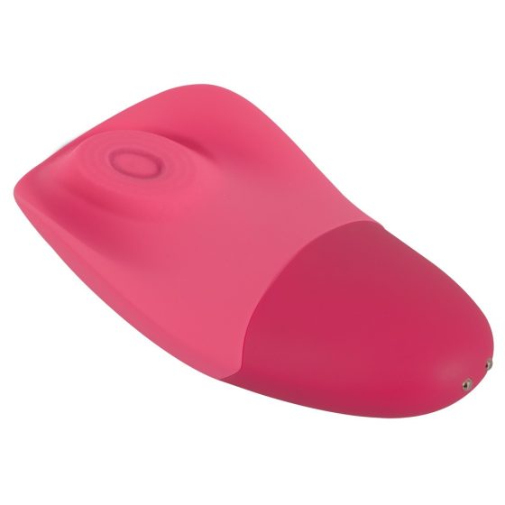 SMILE Thumping Touch - punjivi, pulsirajući vibrator za klitoris (ružičasti)