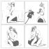 The Cowgirl Premium Crni Rodeo Stroj za Seks
