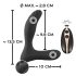 ANOS RC - akumulatorski vibracijski masažer prostate (crni)